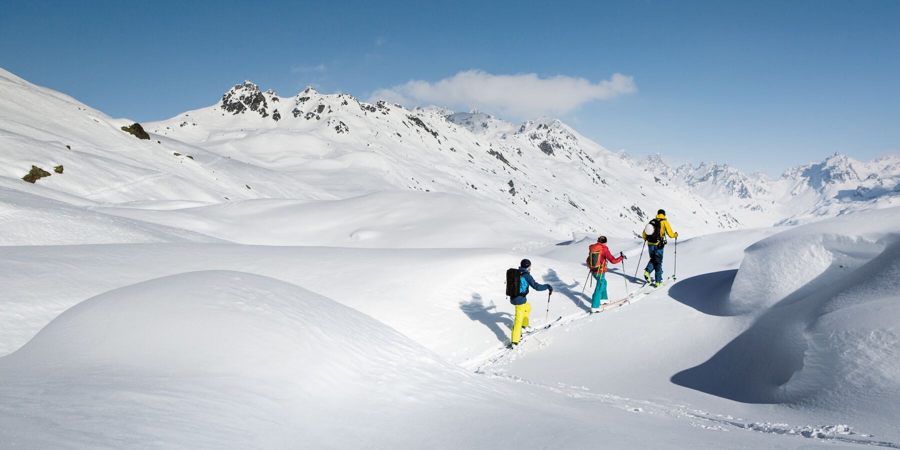 Madrisa Rundtour, Skitouren Vorarlberg | © Montafon Tourismus GmbH Schruns, Stefan Kothner