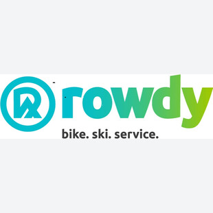 Logo vom Skiverleih und Snowboardvermietung Rowdy