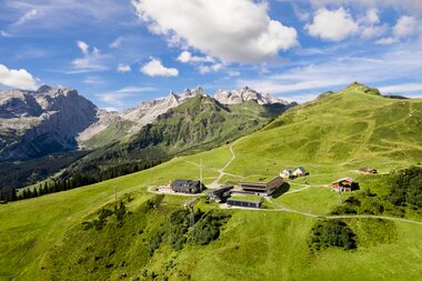 Rendering vom Neubau Bergrestaurant Grüneck | © Golm Silvretta Lünersee Tourismus GmbH Bregenz