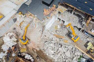 Baustelle Bergrestaurant Grüneck Golm | © Golm Silvretta Lünersee Tourismus GmbH Bregenz, Philipp Schilcher