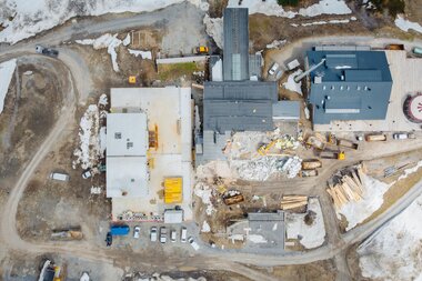 Baustelle Bergrestaurant Grüneck Golm | © Golm Silvretta Lünersee Tourismus GmbH Bregenz, Philipp Schilcher
